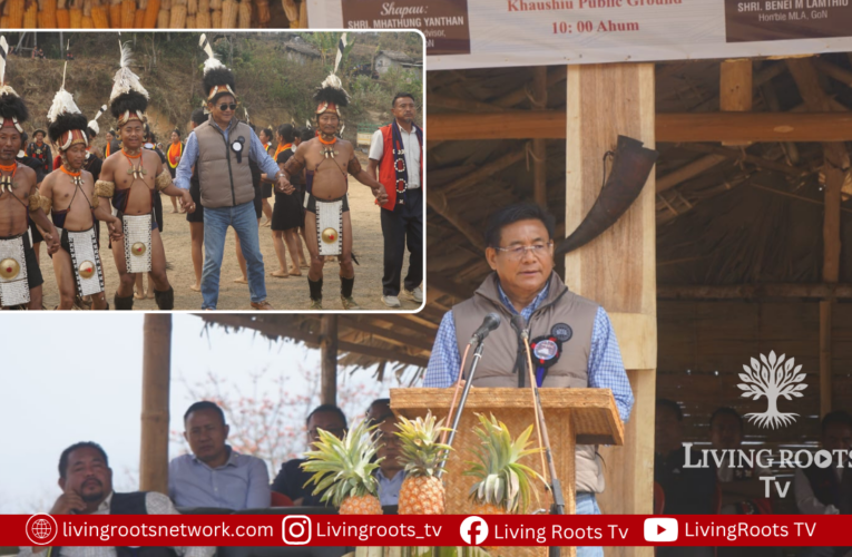 Nagaland Agriculture Advisor Mhathung Yanthan attends Chitso Sumai Festival